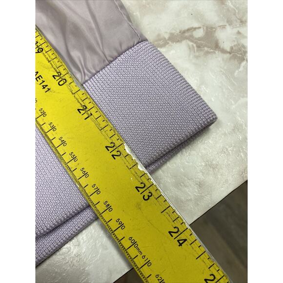 The Zod Club Womens Windbreaker Jacket Long Sleeve Violet Size Medium - Picture 5 of 6